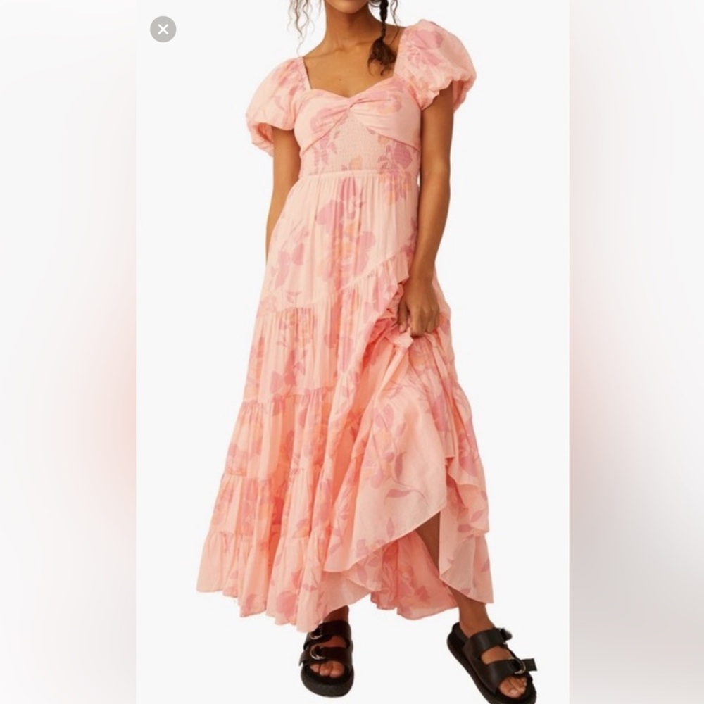 Free People Sundrenched Maxi Dress S/M
